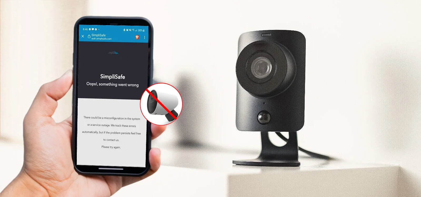 Simplisafe App Not Detecting